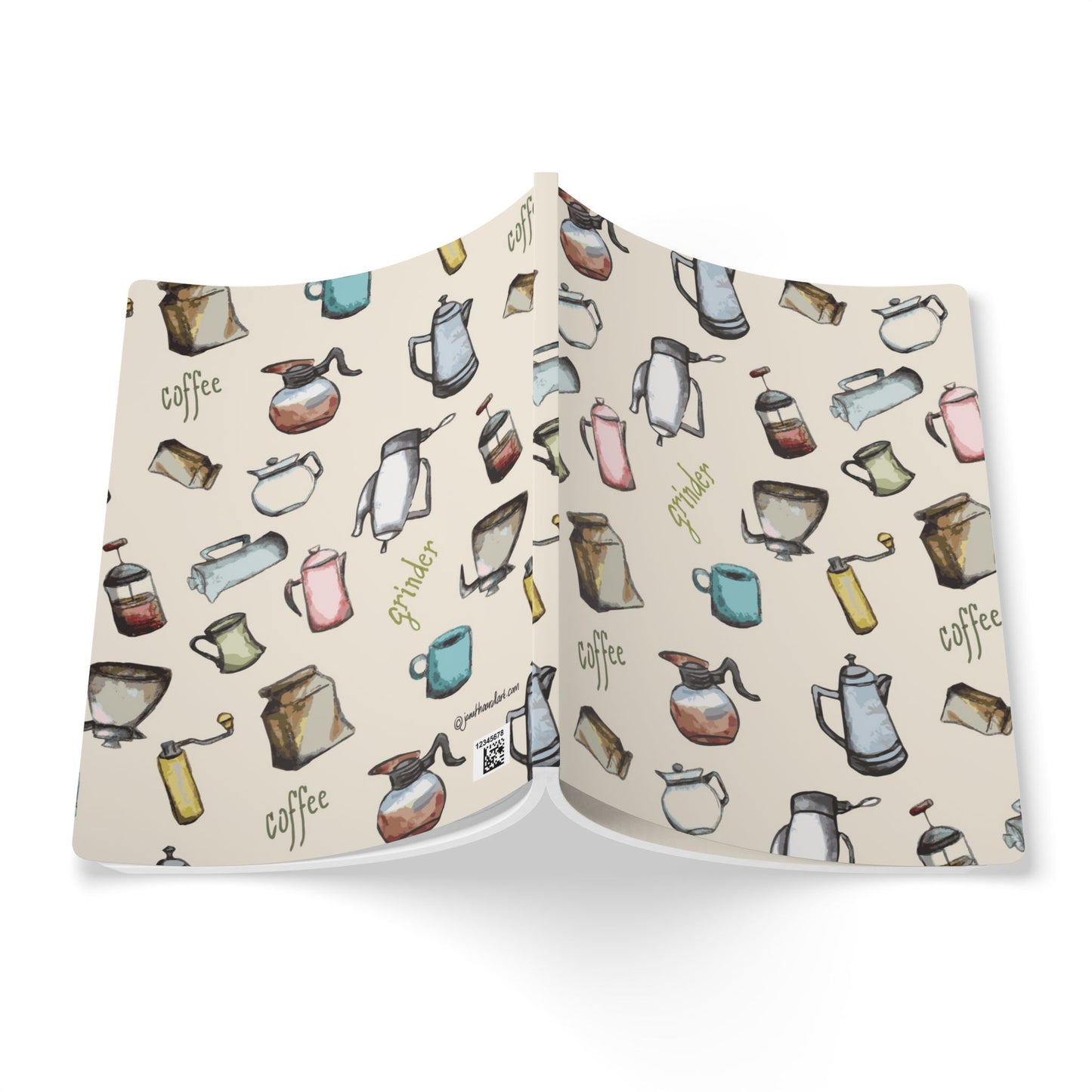 Softcover Journal "Brewtiful Mornings" by Janet Hoard