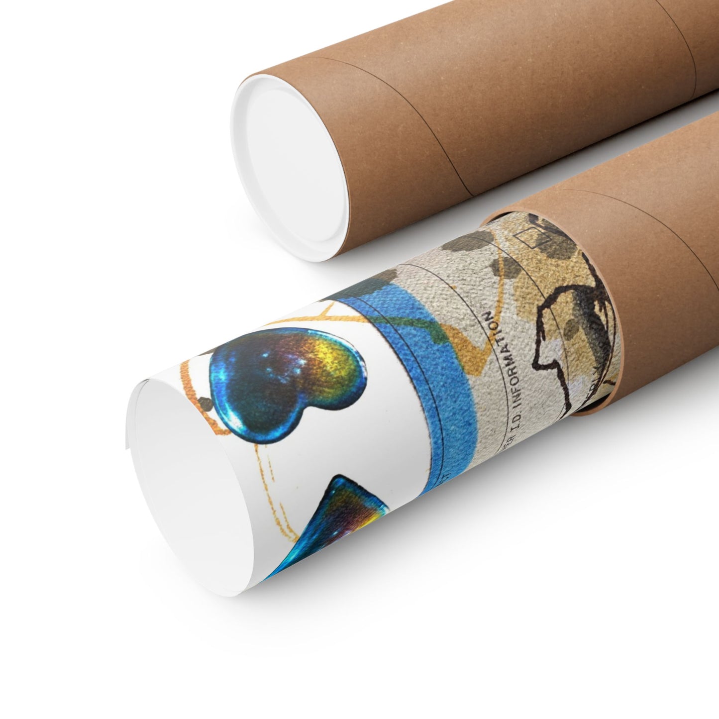 Poster "Knowing When to Walk" with artwork by Janet Hoard