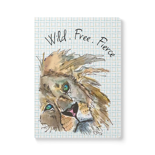 Softcover Journal "Wild.Free.Fierce" by Janet Hoard