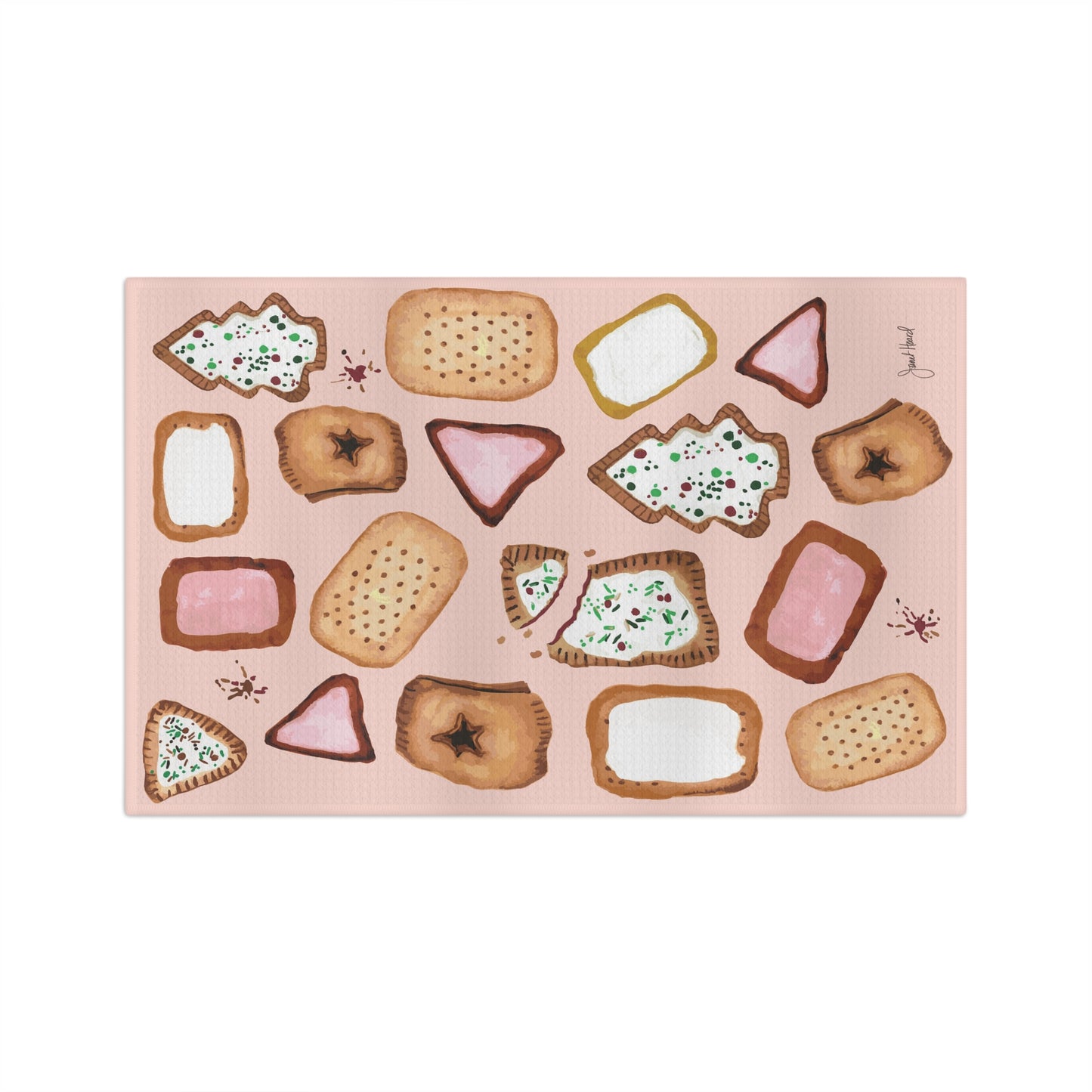 Kitchen Towel "Tartful Delight" by Janet Hoard