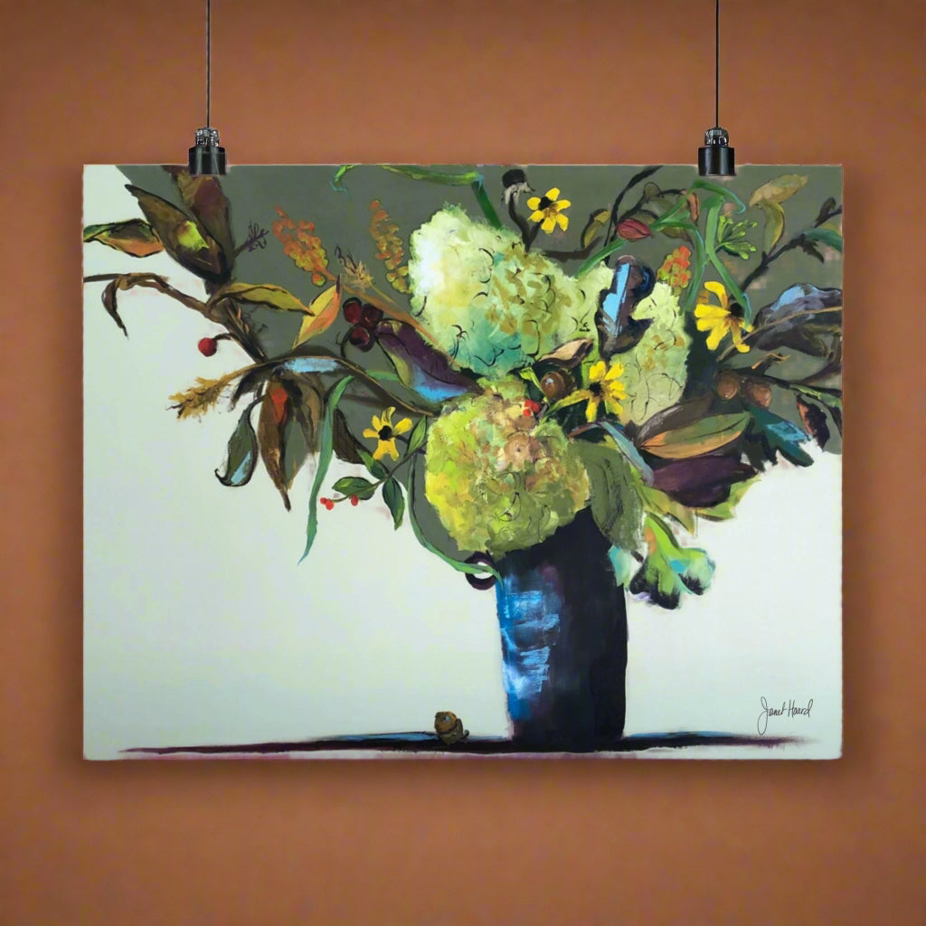 Poster "Stay in Color" by Janet Hoard