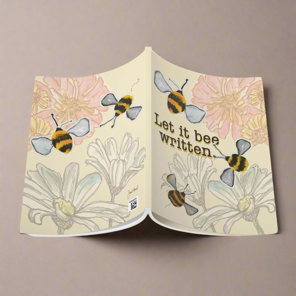 Softcover Journal "Let It Bee Written" by Janet Hoard