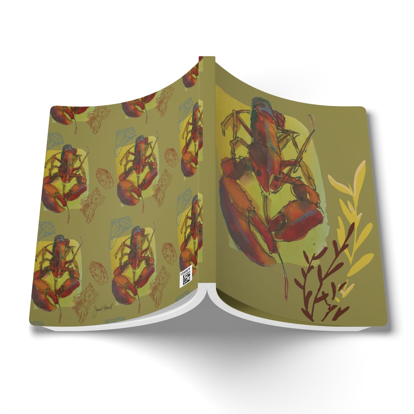 Journal "Crimson Claw" by Janet Hoard