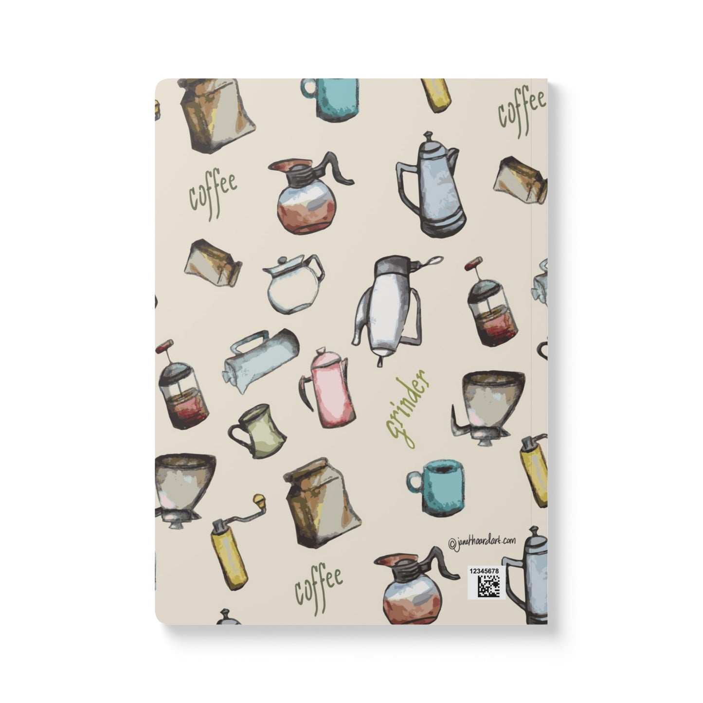 Softcover Journal "Brewtiful Mornings" by Janet Hoard
