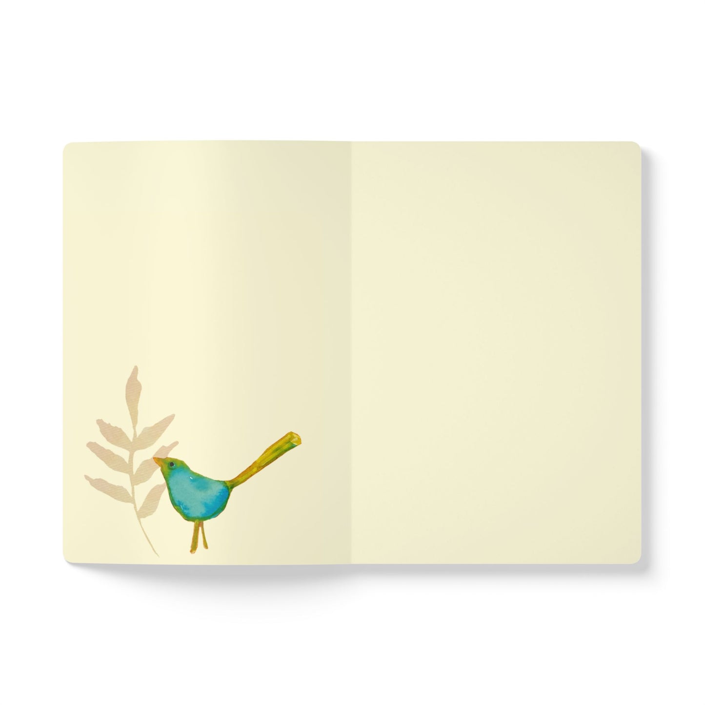 Softcover Journal "Feather & Bloom" by Janet Hoard