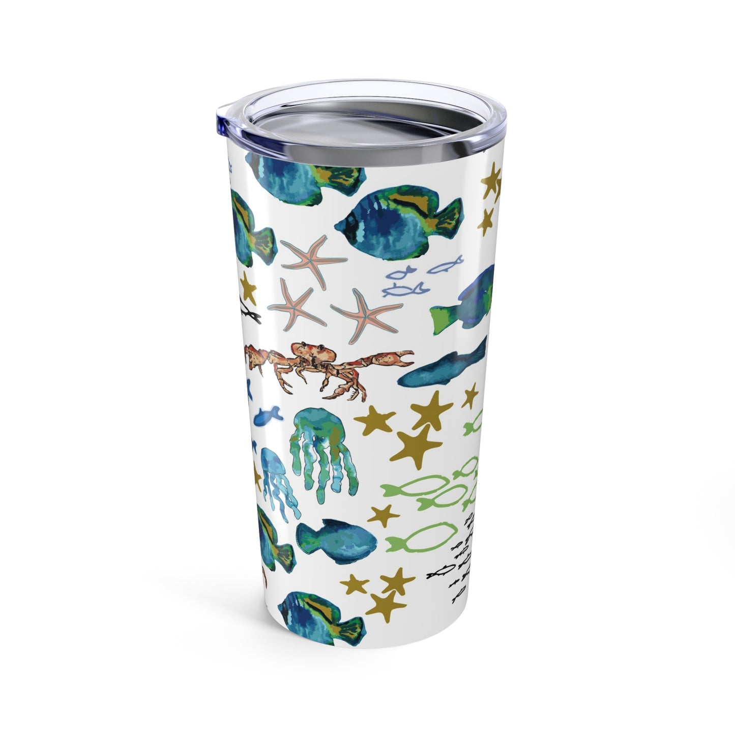 Tumbler 20oz "Underwater Academy" by Janet Hoard