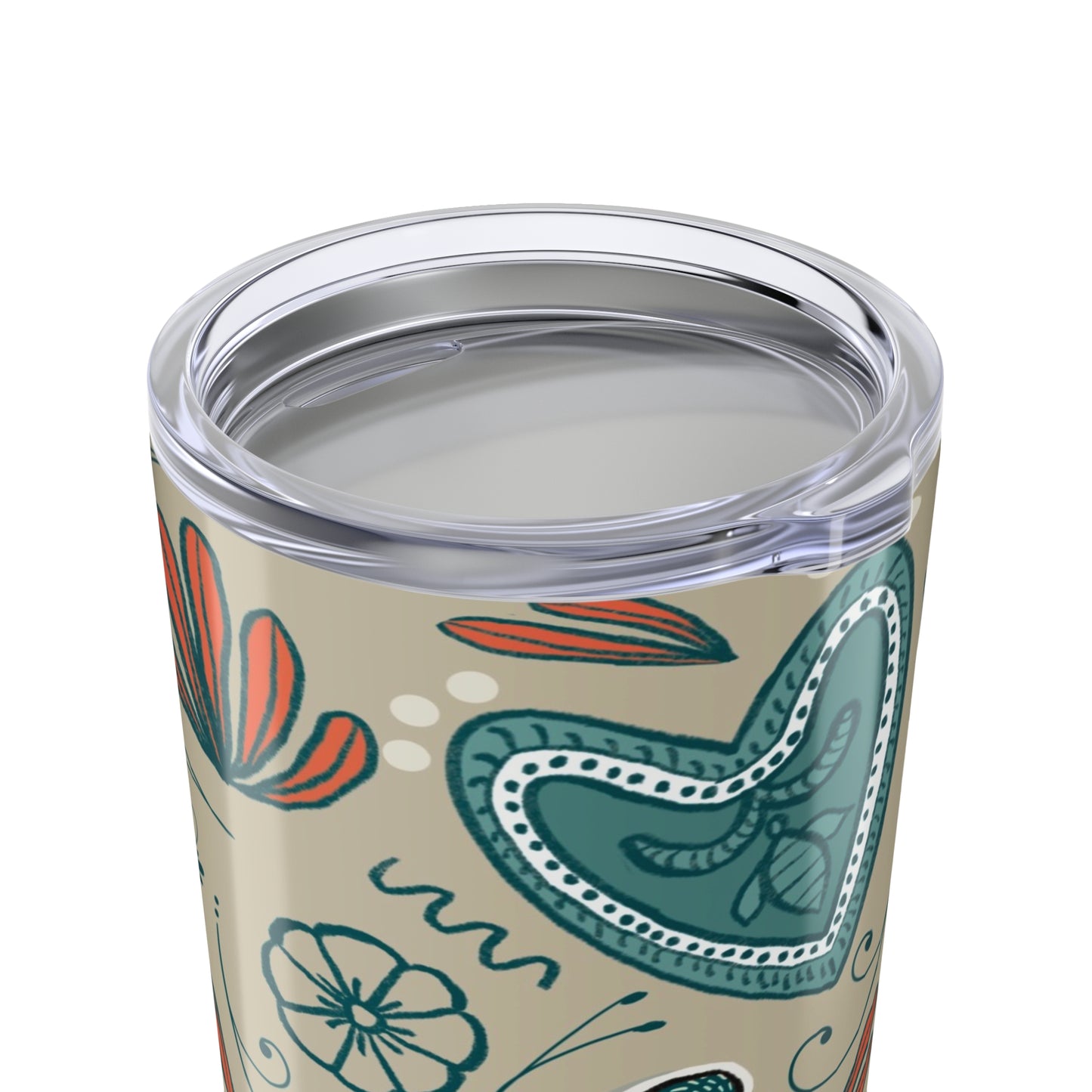 Tumbler 20oz "Rumbling Robins" by Janet Hoard