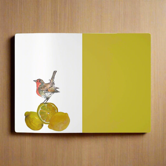 Soft Cover Journal "Lemons Galore" by Janet Hoard