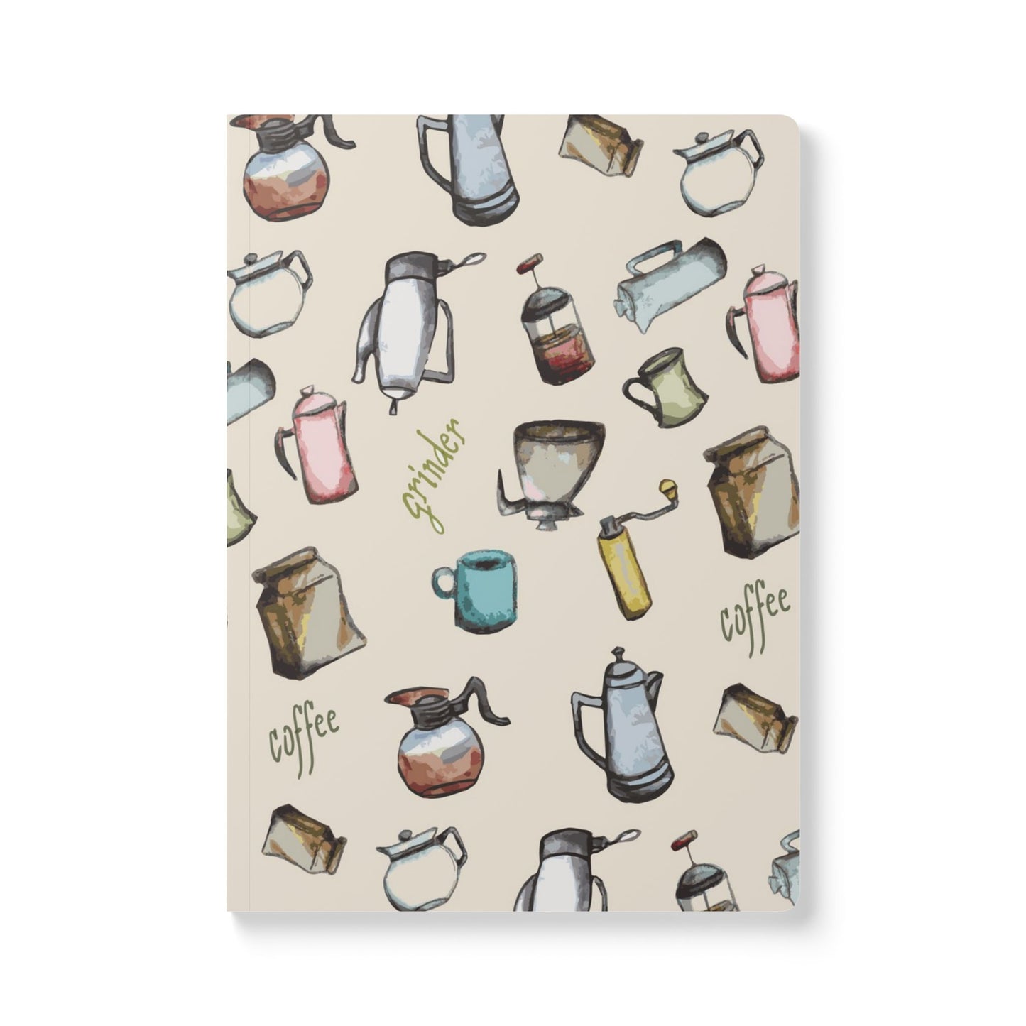 Softcover Journal "Brewtiful Mornings" by Janet Hoard