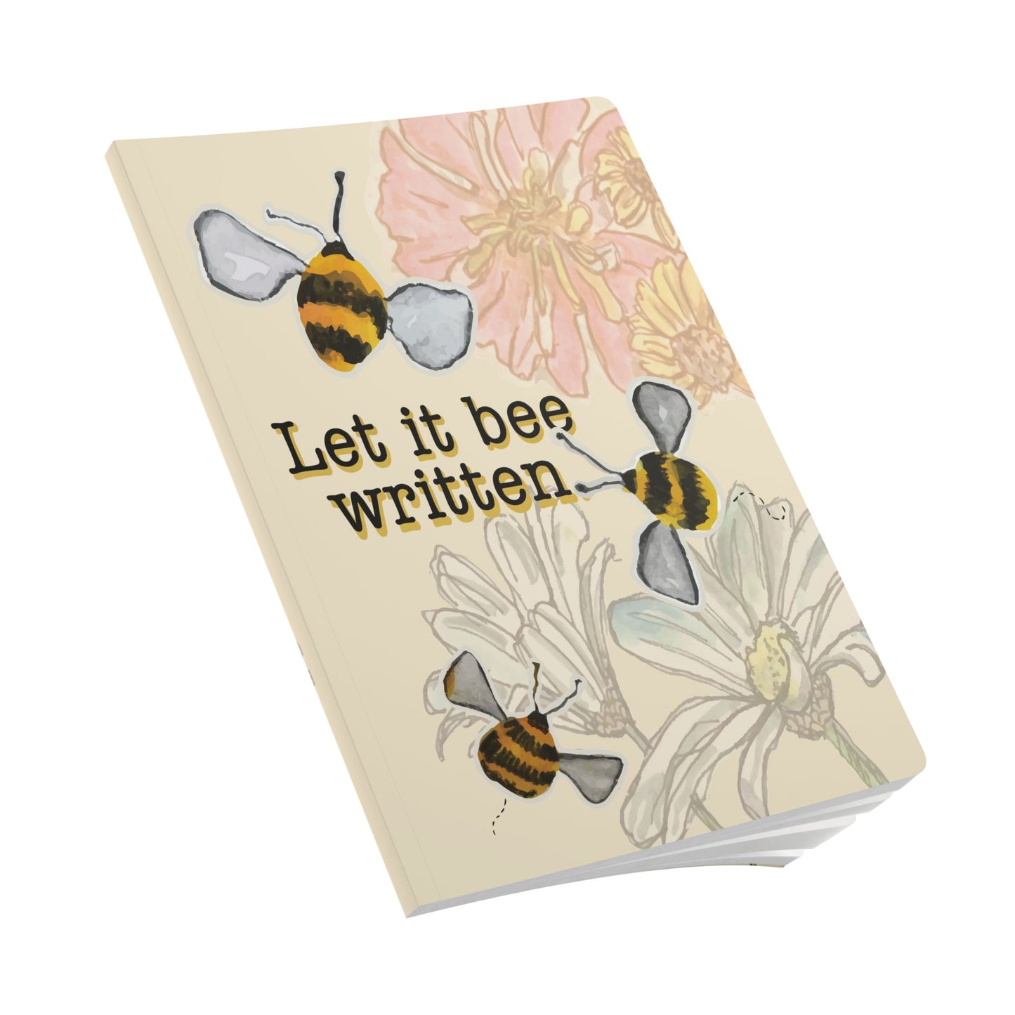 Softcover Journal "Let It Bee Written" by Janet Hoard