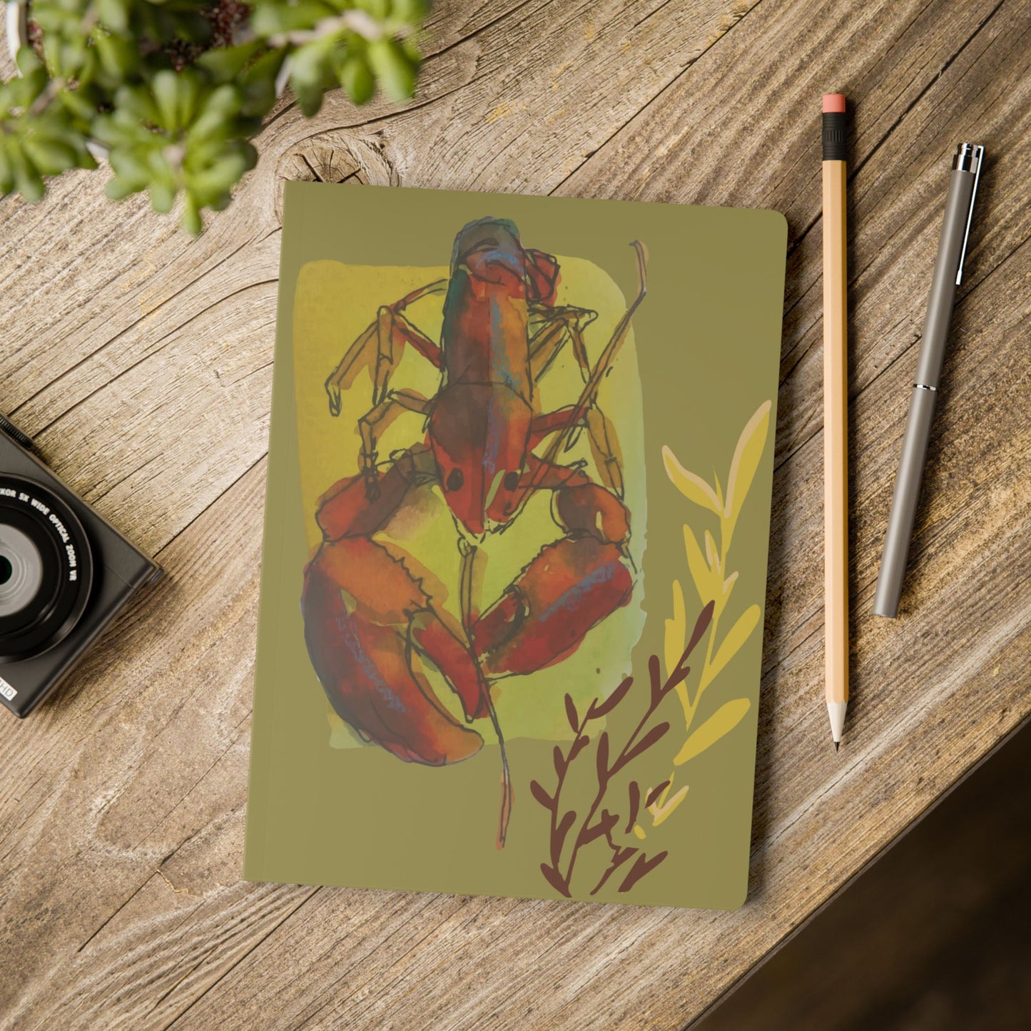 Journal "Crimson Claw" by Janet Hoard