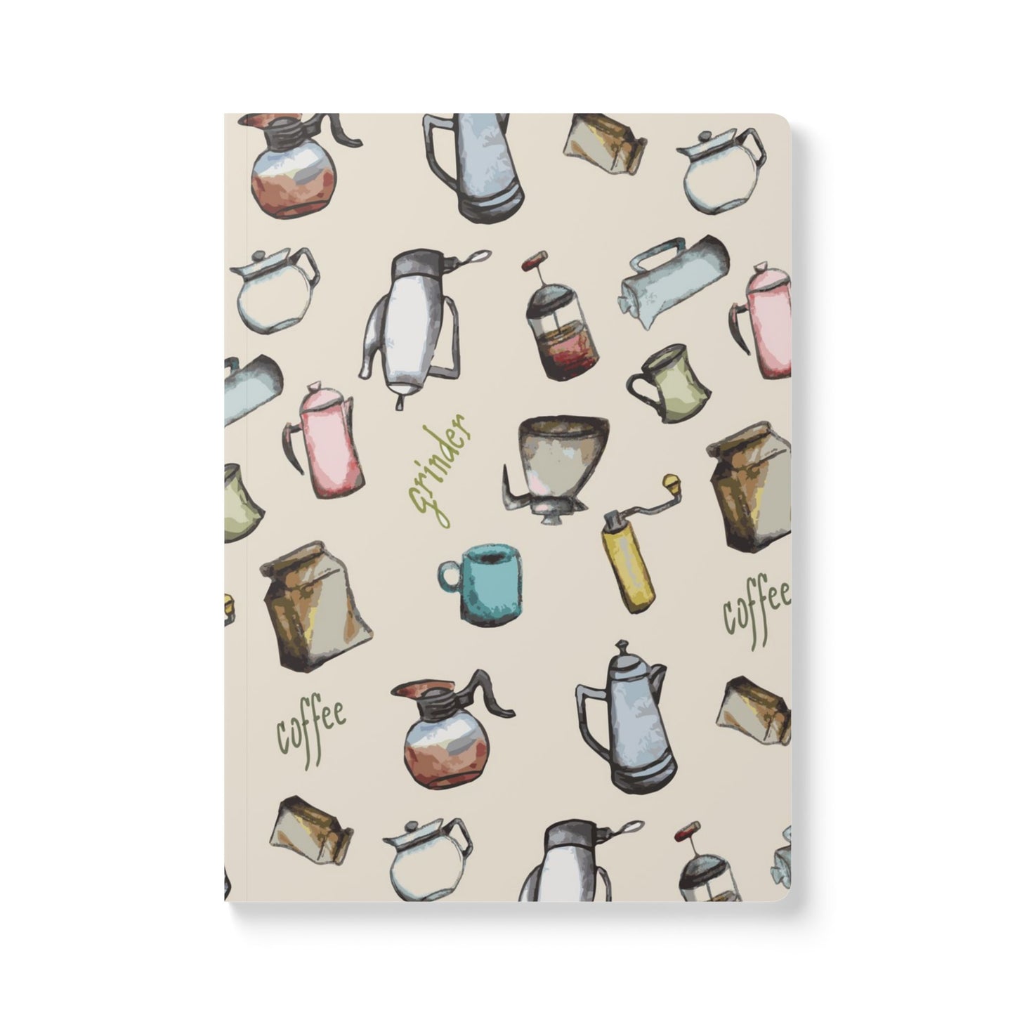 Softcover Journal "Brewtiful Mornings" by Janet Hoard