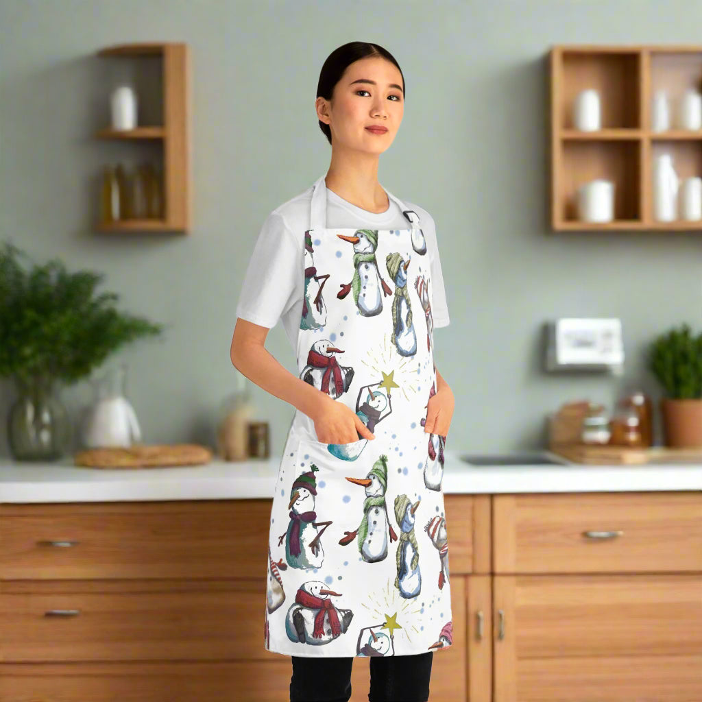 Apron "Chilly Chums" by Janet Hoard