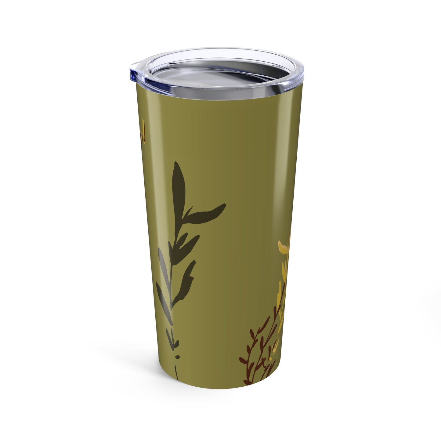 20oz Tumbler "Don't Butter Me Up!" by Janet Hoard