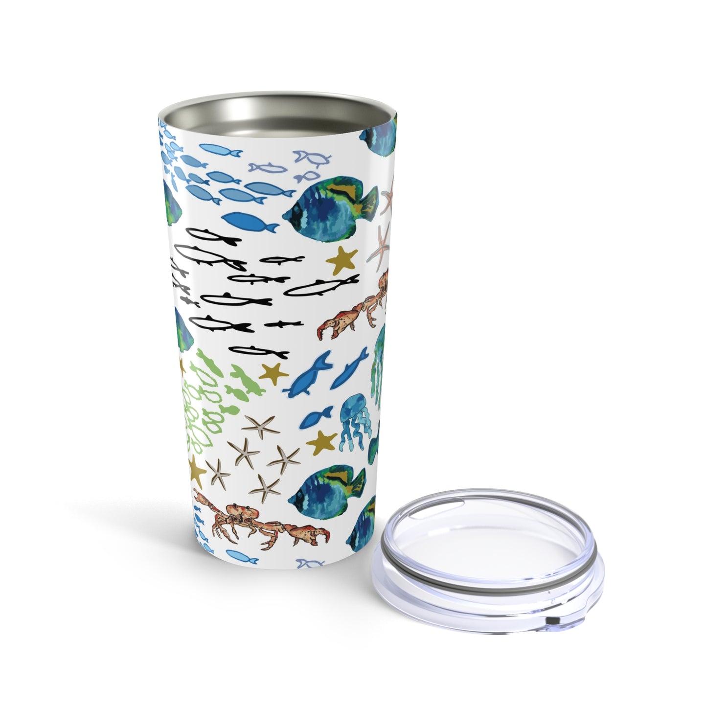 Tumbler 20oz "Underwater Academy" by Janet Hoard