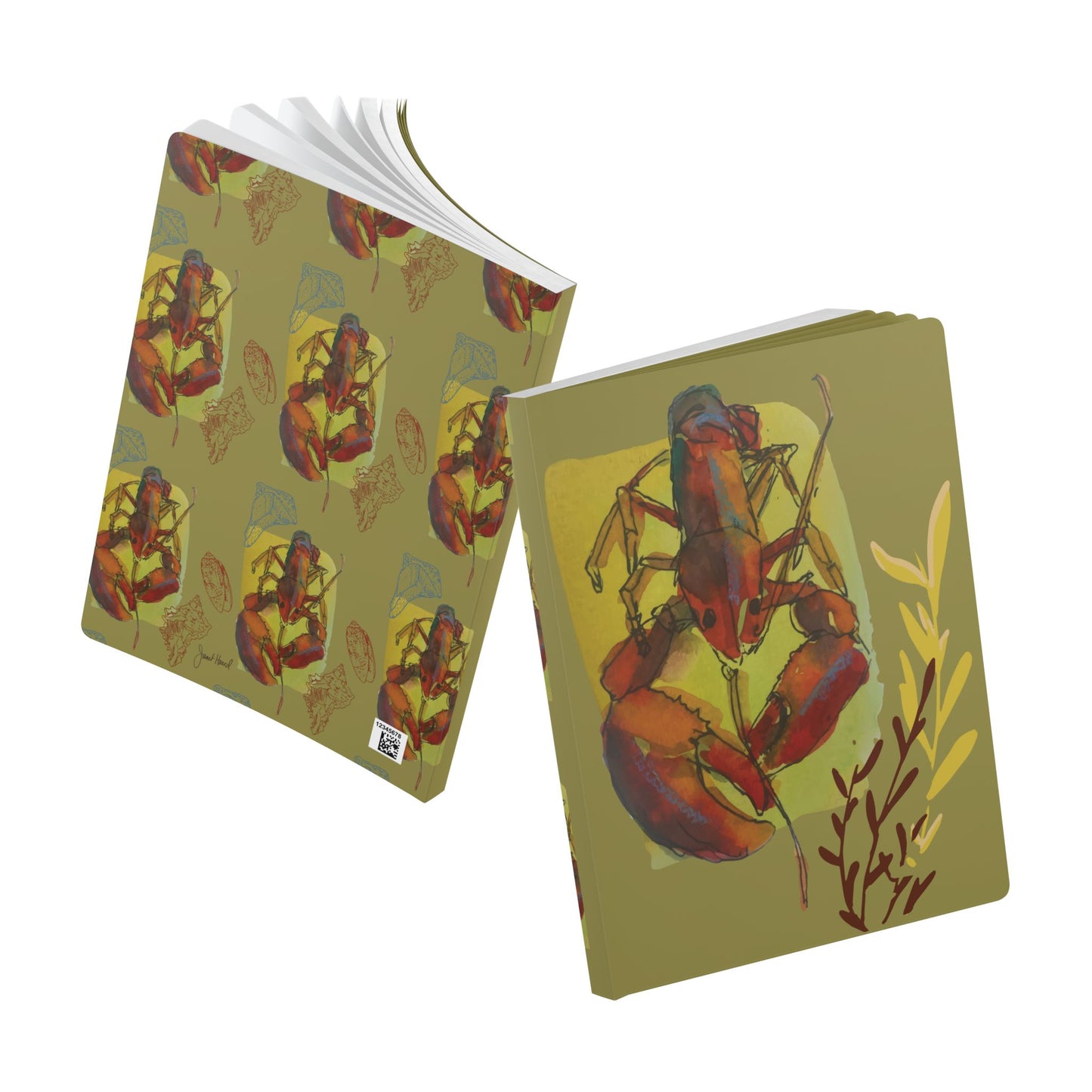 Journal "Crimson Claw" by Janet Hoard