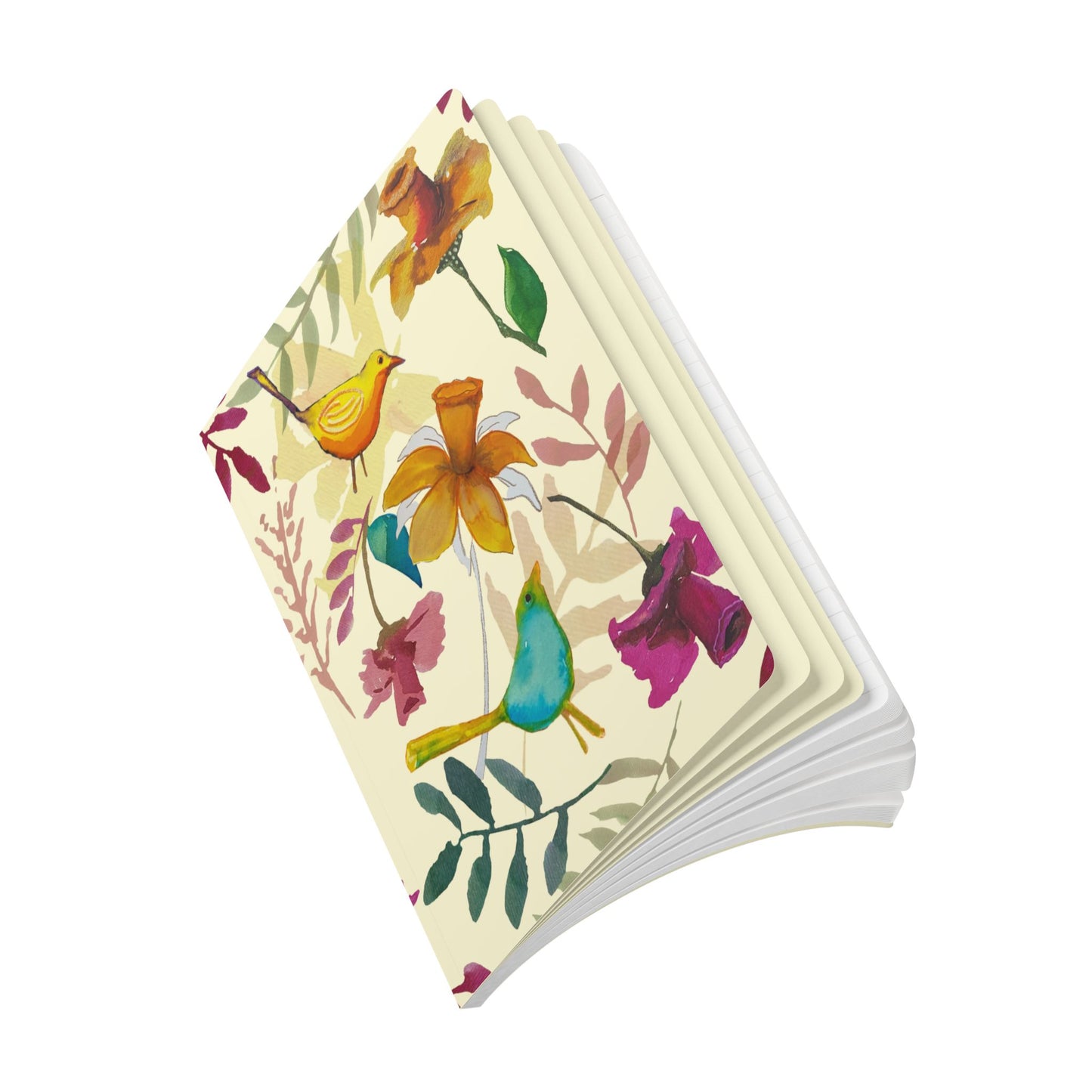 Softcover Journal "Feather & Bloom" by Janet Hoard