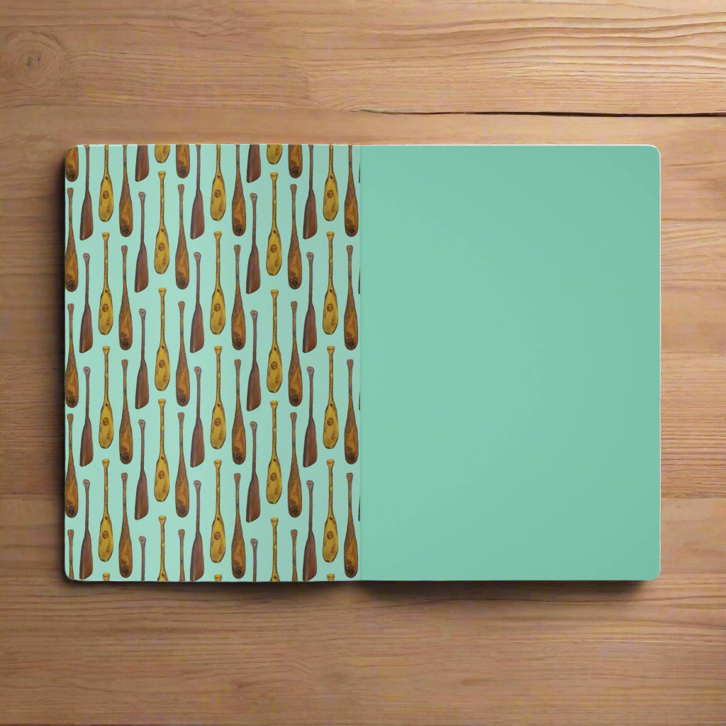 Softcover Journal with Inside Prints "Lake Vibes" by Janet Hoard