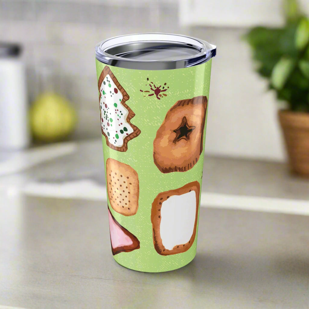 20oz Tumbler "Tartful Delight" by Janet Hoard