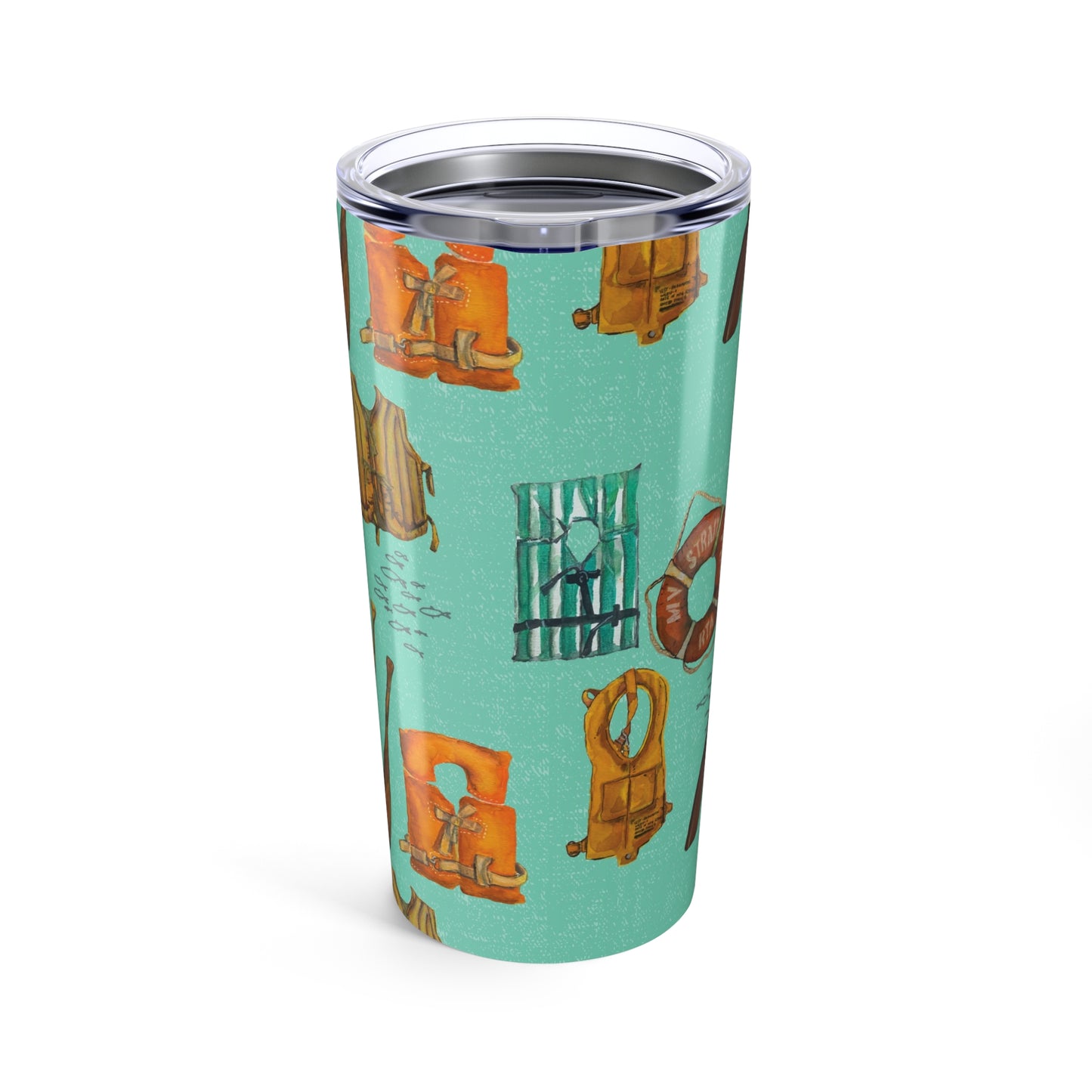 20oz Tumbler "Lake Vibe" by Janet Hoard
