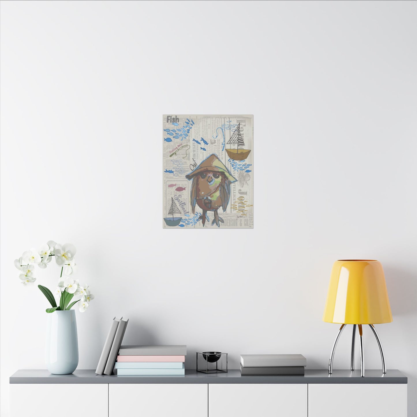 Canvas Gallery Wraps "Sail Away" by Janet Hoard