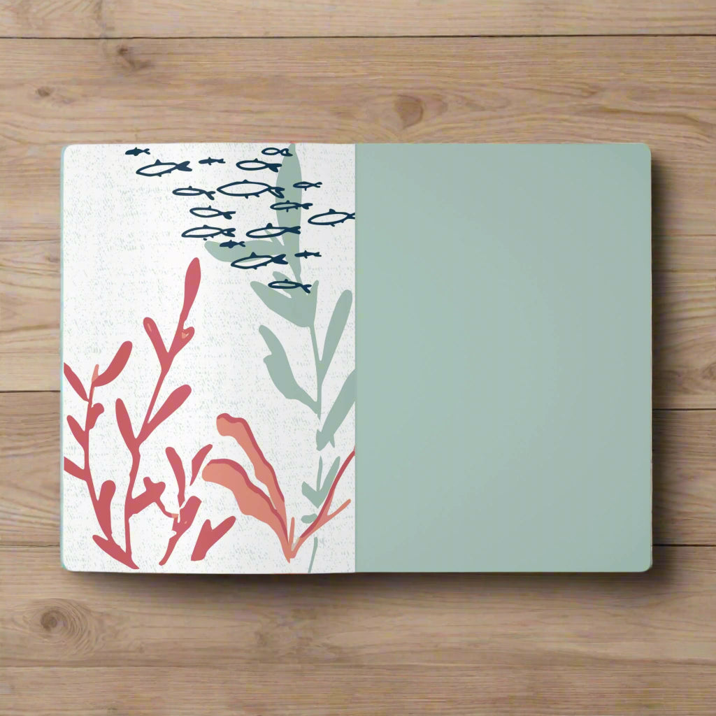 Softcover Journal "Ocean Birds" by Janet Hoard with Inside Prints