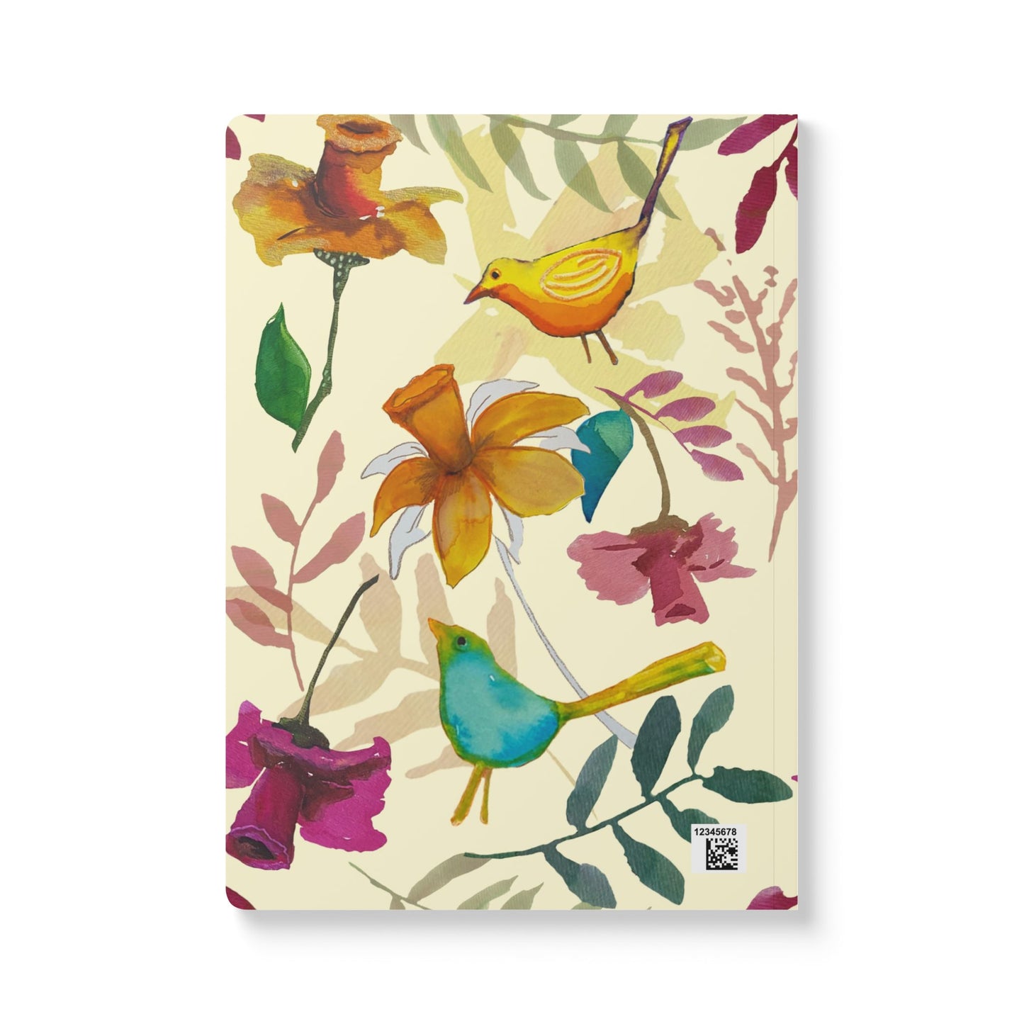 Softcover Journal "Feather & Bloom" by Janet Hoard