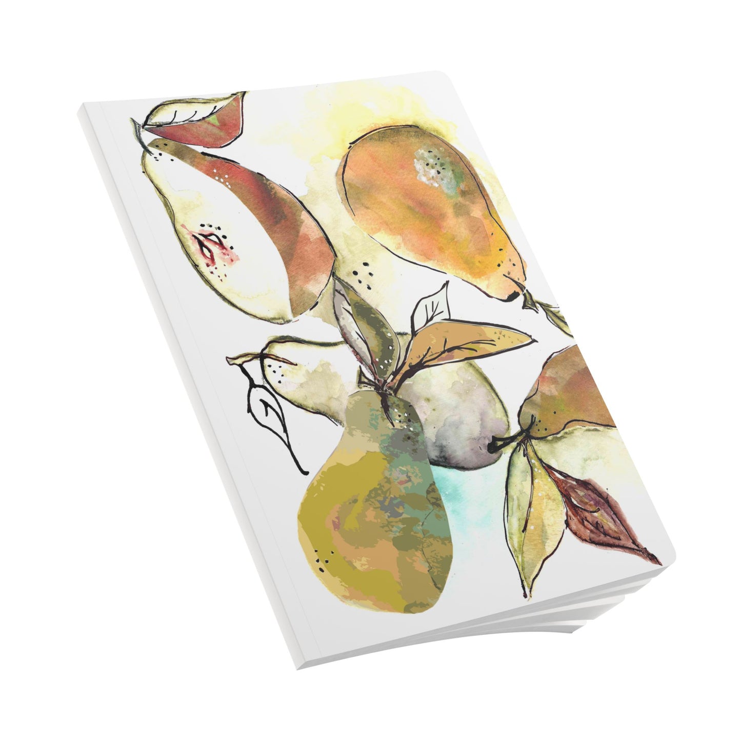 Softcover Journal "Velvety Pears" by Janet Hoard