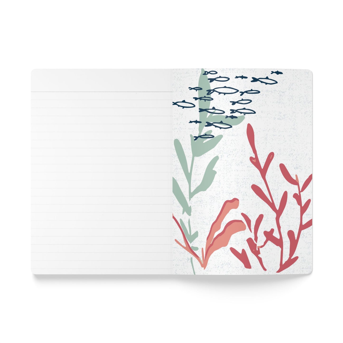 Softcover Journal "Ocean Birds" by Janet Hoard with Inside Prints