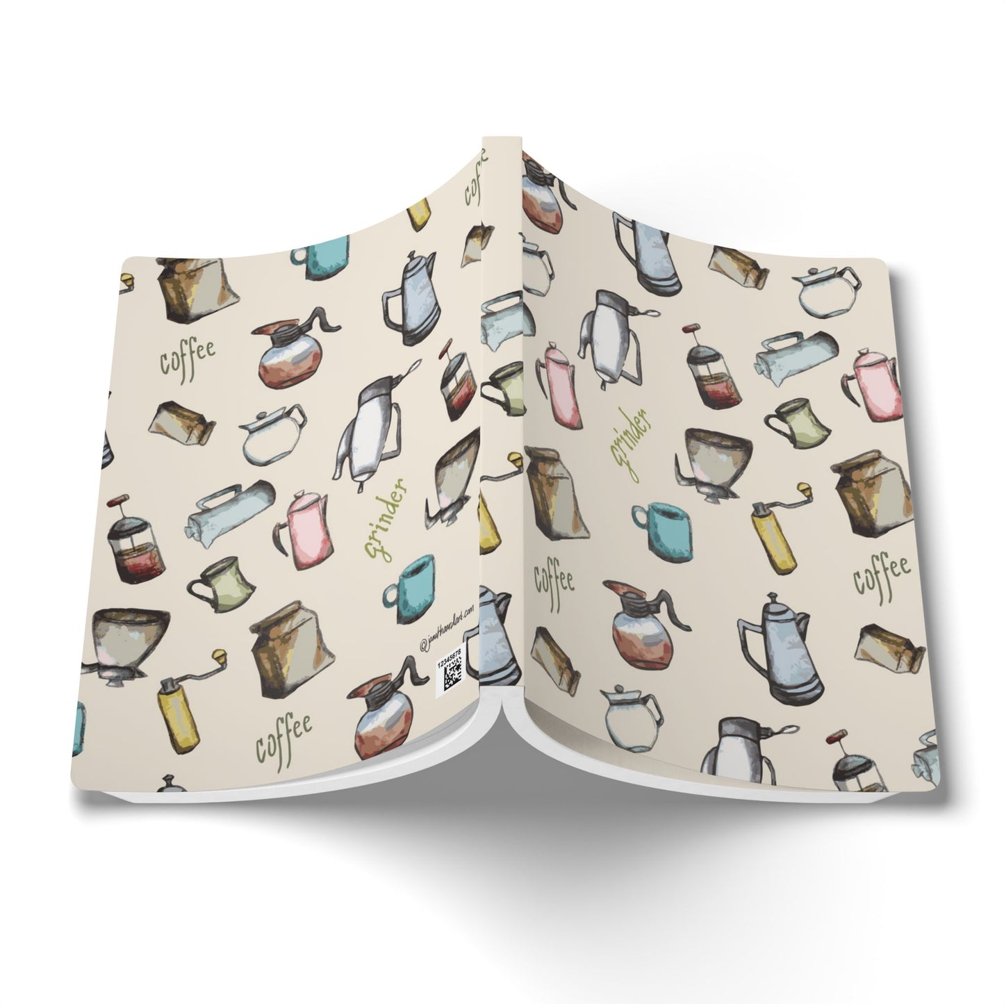 Softcover Journal "Brewtiful Mornings" by Janet Hoard
