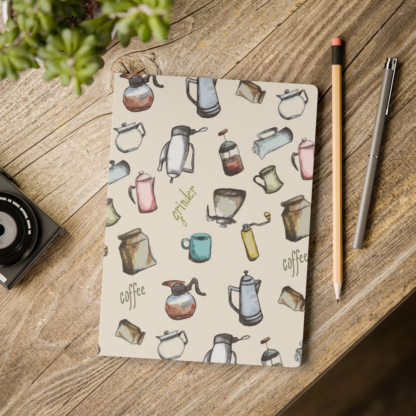 Softcover Journal "Brewtiful Mornings" by Janet Hoard