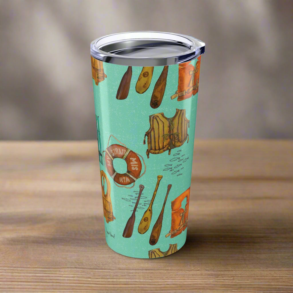 Tumbler 20oz "Lake Vibe" by Janet Hoard