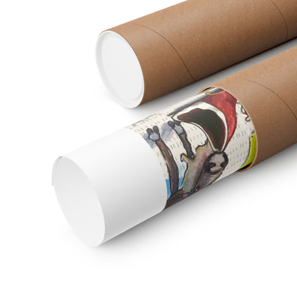 Art Poster | The Morning After Colorful Wall Art Print