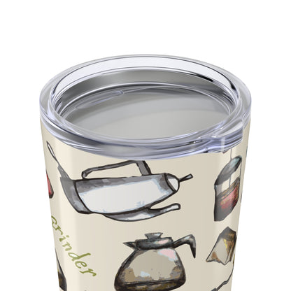 Coffee Grinder Tumbler | Coffee Lover 20oz Cup