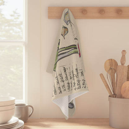 Kitchen Towel | Baking Recipe Cute Kitchen Decor