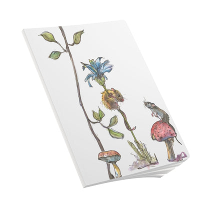 Mouse Notebook | Whimsical Cottagecore Softcover Journal
