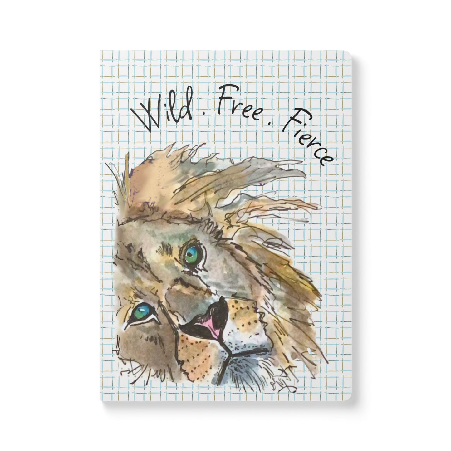 Softcover Journal  "Wild.Free.Fierce" by Janet Hoard