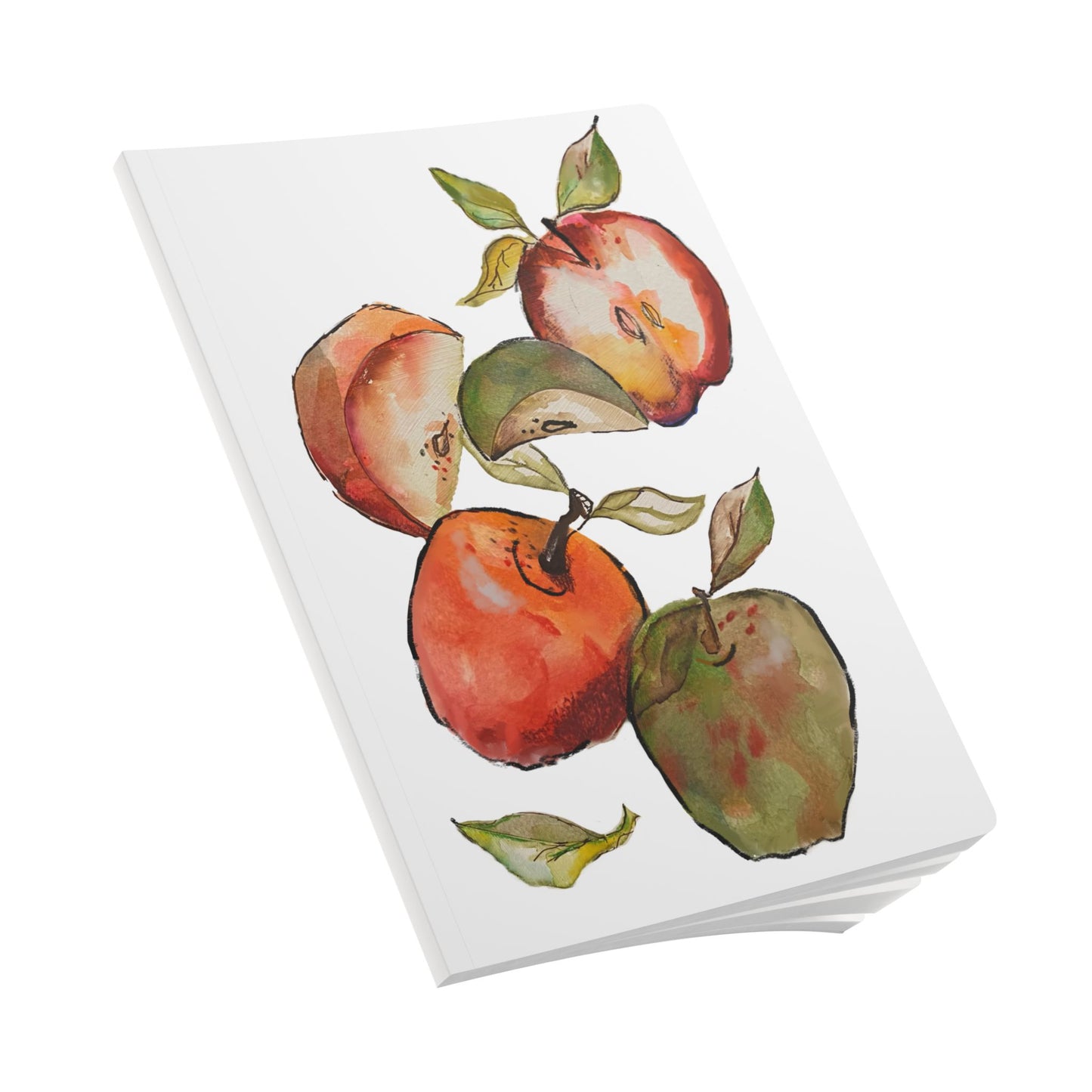 Softcover Journal "Watercolor Orchard" by Janet Hoard