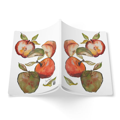 Apple Notebook | Watercolor Orchard Softcover Journal