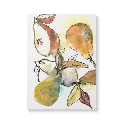 Pear Journal | Velvety Pears Softcover Notebook