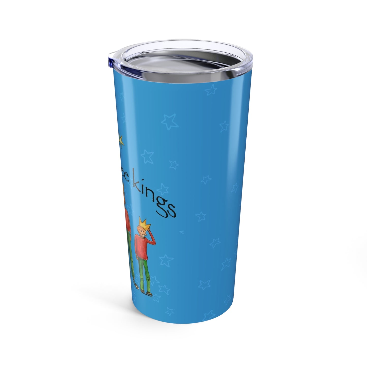 Tumbler 20oz  "We Three Kings" art by Janet Hoard