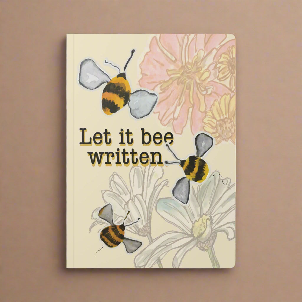 Softcover Journal "Let It Bee Written" by Janet Hoard