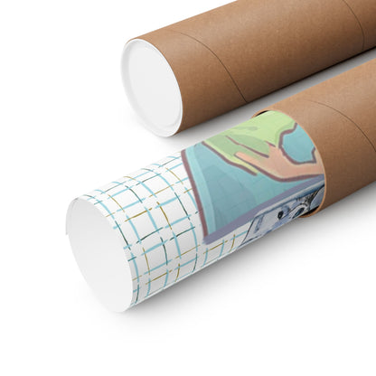 Polar Bear Poster | Earth Has Music Inspirational Art