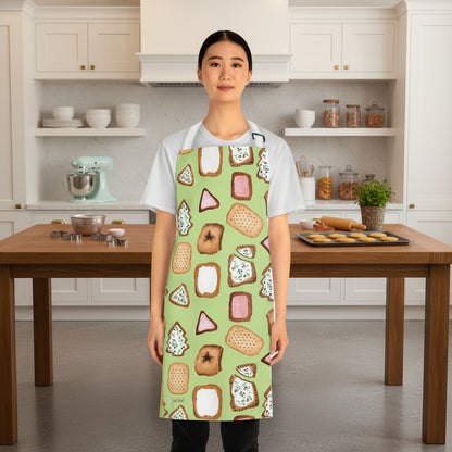 Baking Apron | Tartful Delight Cute Pastry Kitchen Apron