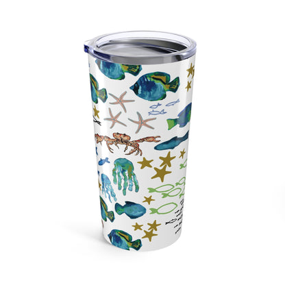 Underwater Tumbler – Ocean Life | 20oz Coastal Drinkware