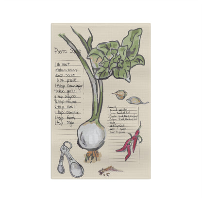 Kitchen Towel | Baking Recipe Cute Kitchen Decor