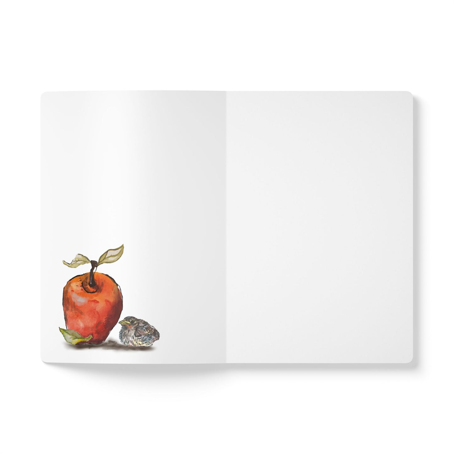 Apple Notebook | Watercolor Orchard Softcover Journal