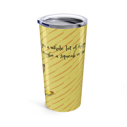 Dog Tumbler – One Doggie Delight Stainless Steel Cup | Cute Pet Design