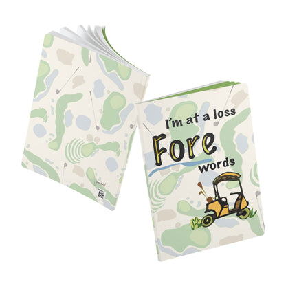 Golf Notebook | Funny Golf Softcover Journal
