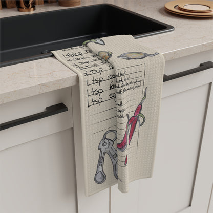 Kitchen Towel | Baking Recipe Cute Kitchen Decor